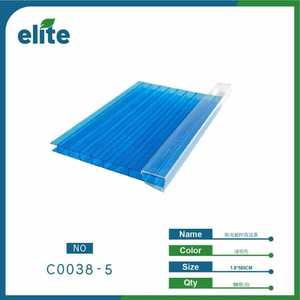 Striscia per bordi Elite PC Sunlight Board da 6 mm trasparente 5800 mm per lucernari - Product Image 1