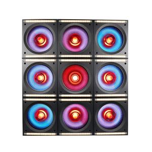Barre de lumière <span class=keywords><strong>LED</strong></span> 9x50W RGB 3-en-1 à matrice <span class=keywords><strong>triple</strong></span> intégration pour DJ, discothèque, piste de danse et décorations de Noël - Product Image 1