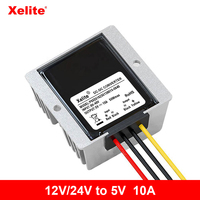 Convertisseur DC/DC abaisseur 12V 24V vers 5V 10A 50W à sortie unique pour affichage LED de voiture OEM