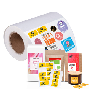 Customised Sheet Stickers for Juice Bottles Custom 1 oz Bottle Labels Private <b>Mini</b> Set Bottles Thermal Label - Product Image 3