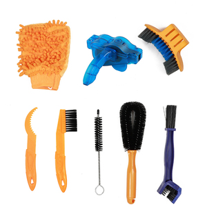 WEST BIKING Brosse de nettoyage pour vélo, brosse pour roue libre, <span class=keywords><strong>kit</strong></span> d'outils de nettoyage de chaîne de <span class=keywords><strong>moto</strong></span> et de vélo pour l'extérieur - Product Image 2