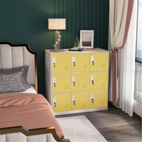 Casiers de rangement en acier blanc, armoire métallique moderne pour la maison, l'atelier, l'entrepôt, la cuisine, l'école (LIVRAISON GRATUITE)