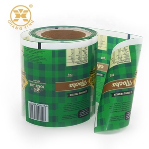 Rollo de película de plástico polivinílico para embalaje de alimentos congelados, tubo impreso de yogurta, rollos de película de embalaje de helado, color blanco, personalizado, en Stock - Product Image 4