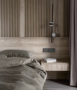 Pannello Murale WPC Effetto Legno <span class=keywords><strong>per</strong></span> Design d'<span class=keywords><strong>Interni</strong></span> in Stile Industriale - Product Image 3
