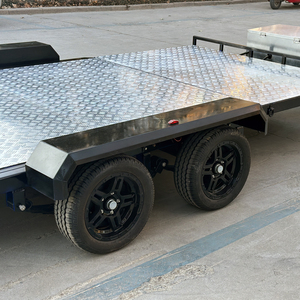 Remorque en aluminium à double axe de remorque de voiture de 3500 lb d'approvisionnement d'usine à vendre - Product Image 3