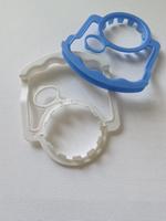 Poignée de seau en plastique jetable de 45 mm, ergonomique, anti-fatigue, forte capacité de charge, qualité alimentaire, pour seaux d'eau minérale de 5 L, modèle HT45
