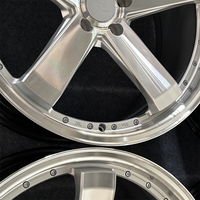 Jantes monobloc personnalisées Hypersilver avec rivets décoratifs 5*112 5*114.3 20 22 24 Jantes forgées pour Camry Corolla Accord Civic