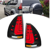 Lámpara trasera Led modificada, luz trasera Led para Toyota Prado 2003 2004 2005 2006 2007 2008 2009 para Lexus GX470 GX400