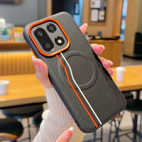 Étui de téléphone antichoc PC/TPU/PU avec support magnétique et recharge sans fil pour OnePlus 15T 13 13T Ace6 Ace5 Pro