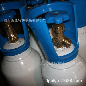 Bouteille d'oxygène standard ISO9809 de 7 L avec poignée, en acier industriel, pour gaz, azote, dioxyde d'argon - Product Image 4