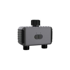 Válvula de Riego Inteligente para Jardín con Doble Tubo, Control Remoto por Aplicación, Doble Salida, Temporizador Inteligente para Riego de Plantas - Product Image 1