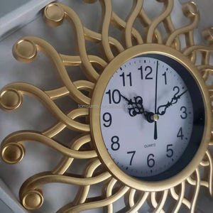 Đồng Hồ Treo Tường Trang Trí Cổ Tròn Bằng Đồng Thiết Kế Châu Âu - Product Image 2