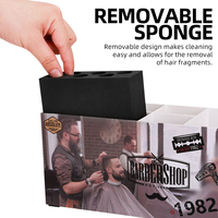 Friseur-Werkzeug-Aufbewahrungsbox Multifunktionale Friseurscheren-Kamm-Bürsten-Halterung für Barbershops und Hairstylisten