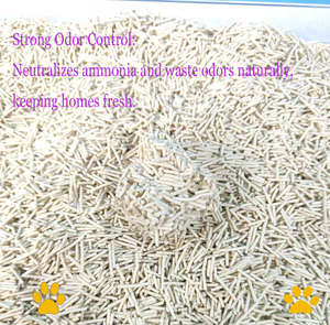 Arena para Gatos de <span class=keywords><strong>Tofu</strong></span> en Tiras, Biodegradable, Ecológica, Baja en Polvo, Fuerte Aglutinación, Alta Calidad, a Granel, 5 kg - Product Image 3