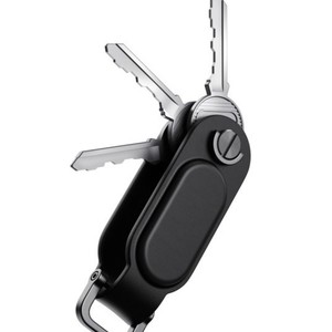 Organisateur de clés anti-perte avec fonction de suivi intégrée, matériau PU recyclable, porte-clés en métal compatible avec l'application Localiser - Product Image 2