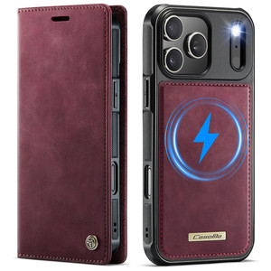 กระเป๋าสตางค์โทรศัพท์ CASME รุ่น C49สำหรับ iPhone 17 PRO MAX ปลอกแม่เหล็กที่ใส่บัตร - Product Image 3