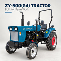 Traktor Pertanian Bersertifikasi CE Berkualitas 30hp 35hp 40hp 45hp 50hp Harga Terjangkau untuk Dijual