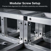 Oferta Especial: Estructura de Aluminio Ligera Montada con Pernos, Estructura de Tubo Cuadrado de 200*200 mm