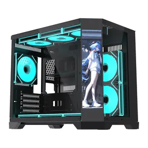 Caja de PC de Vidrio Templado Lovingcool con Pantalla LCD - Product Image 2