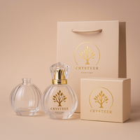 Bouteille de parfum Alien colorée limitée dans le temps bouteille en verre bouteilles en verre pour parfum avec emballage