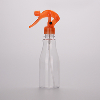 8oz/250ml Paquet de pulvérisation à gâchette Distributeur de cosmétiques en plastique PET commercial Détergent Alcool Bouteilles de pulvérisation à domicile