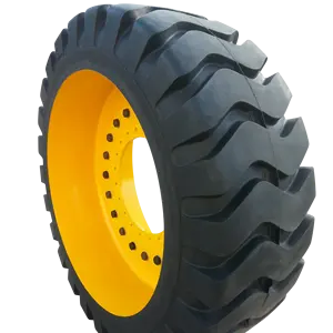 Heavy duty long distance continuous use FB20.5-25 solid tyres with connecting disk