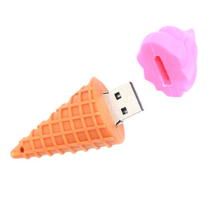 Usb forma dibujos animados Mini Thumbdrives comida Pen Drive de Chocolate de silicona helado Usb Flash Drive - Product Image 6