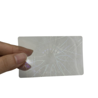 Autocollant holographique personnalisé, étiquette de doseuse holographique transparente, de haute sécurité