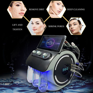 เครื่องไฮดราเดอร์มาเบรชั่นหน้าจอสัมผัส 10 นิ้ว 6 หัวจับ ใช้สาร H2O2 กำจัดสิวเสี้ยน ทำความสะอาดล้ำลึก ลดเลือนริ้วรอย - Product Image 6
