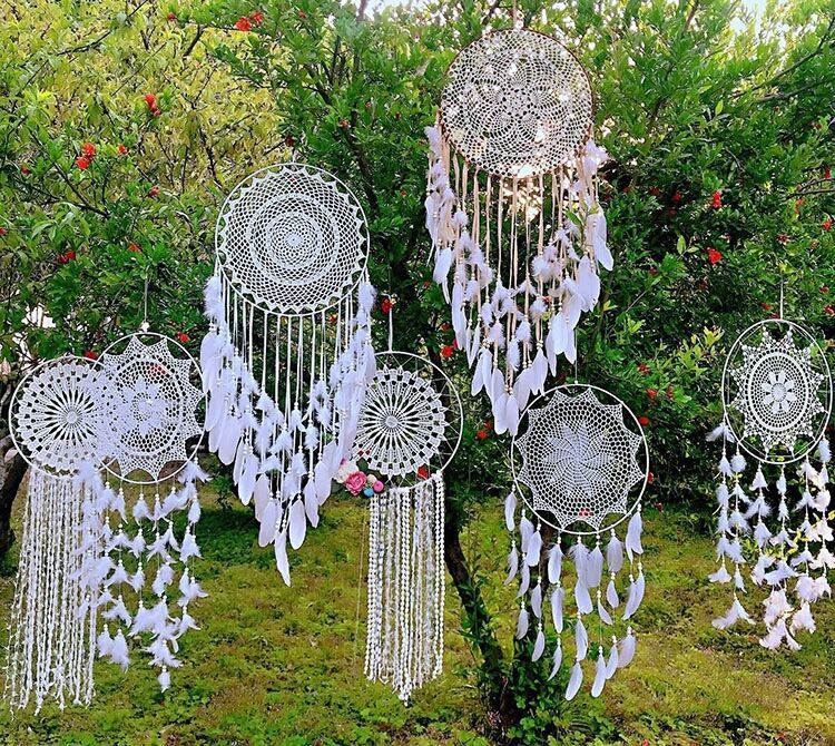 W 115 Double layer Circular Dreamcatcher