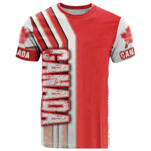 2026 Weltfußball-Spiel Fans Unterstützer Tragen Individuelles Logo Übergroßes 100% Polyester Sportliches Cup Casual Kurzarm-Fußballtrikot - Product Image 4