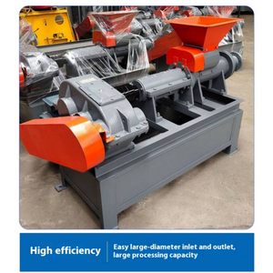 Machine extrudeuse de charbon de bois en barres, directe usine, pour la fabrication de briquettes de poudre de carbone pour combustible de chauffage et barbecue - Product Image 4