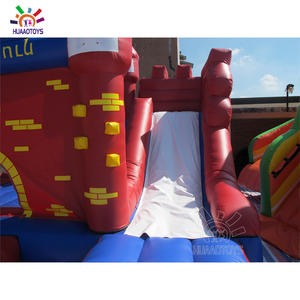 Castillo Inflable Comercial de PVC, Combo de Brincolín, <span class=keywords><strong>Casa</strong></span> de Brinco con Diseño de <span class=keywords><strong>Guerrero</strong></span> de Dibujos Animados - Product Image 5