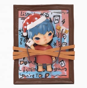 ตุ๊กตา hirono popmart ของแท้ชุดแฟชั่นเครื่องประดับพีวีซีน่ารักได้ยินว่ามันน่ารัก - Product Image 4