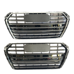 Griglia anteriore S4 griglia auto di ricambio Gloss nero cromato <span class=keywords><strong>A4</strong></span> griglia anteriore per <span class=keywords><strong>Audi</strong></span> <span class=keywords><strong>A4</strong></span> B9 2016 2017 <span class=keywords><strong>2018</strong></span> - Product Image 1