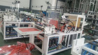 DLQ-700 En Polyéthylène sac faisant la machine en plastique en gros en plastique poche plate auto. Machine de fabrication de sacs à découper, thermocollage à chaud