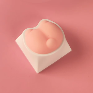 Bán Buôn Thiết Kế Mới Mèo Chân Keycap Tùy Chỉnh Silicone 3D In Ấn Keycap Nút <span class=keywords><strong>Key</strong></span> <span class=keywords><strong>Cap</strong></span> Cho Cơ Khí Bàn Phím Chơi Game Mèo Keycap - Product Image 2