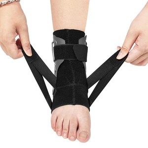 دعامة كاحل مخصصة برباط مع دعم قوي وضغط قابل للتعديل لحماية القدم التواء - Product Image 4