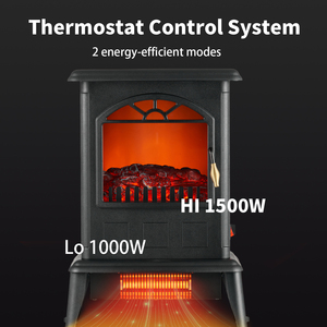 CETLus CTUVus CE ERP RoHS 1500W Chauffage électrique infrarouge pour intérieur, foyer électrique domestique, poêle manuel - Product Image 2