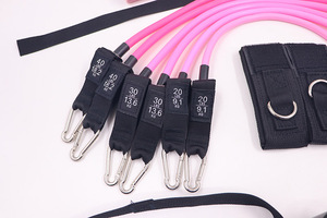 Pilates Eco-friendly PVC Exercício Bar Resistência Banda Home Gym Yoga Studio Workout Squat <span class=keywords><strong>Fitness</strong></span> Toning Muscle Acessórios - Product Image 2