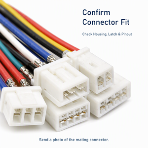 Cable JST XH Personalizado XPB, Conector <span class=keywords><strong>de</strong></span> 2, 3, 4, 5, 6, 7, 8, 9 y 10 Pines, Paso <span class=keywords><strong>de</strong></span> 1.0, 2.0 y 2.54 mm, Macho y Hembra, Arnés <span class=keywords><strong>de</strong></span> Cableado Zh, PH, XH, Molex, JST - Product Image 2