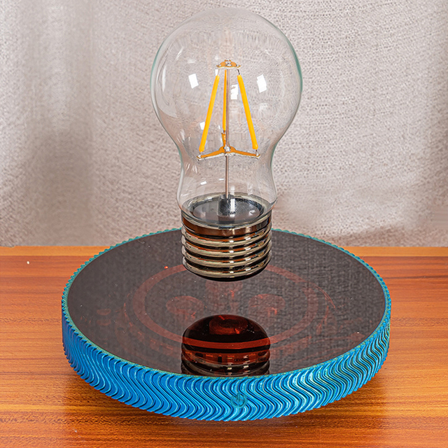 Creative Design Floating Light Innovative Anti-gravity Rotating Magnetic Levitation Bulb Adjusts the Light Home Decorate