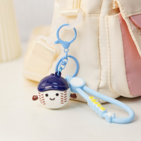 Porte-clés de baseball - Pendentif créatif et mignon pour sac, accessoire sur le thème du sport et cadeau original