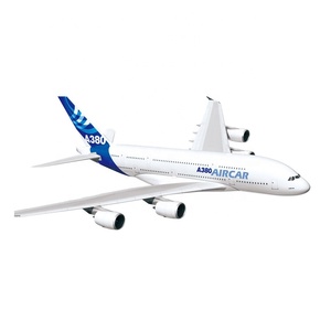 Avión <span class=keywords><strong>RC</strong></span> <span class=keywords><strong>WLtoys</strong></span> XK A120 2.4G 3CH Airbus A380 a Escala, Avión <span class=keywords><strong>RC</strong></span> de Doble Motor de Espuma EPP con Alarma Inteligente Antipérdida y Aterrizaje Automático - Product Image 1
