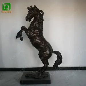 Statua di cavallo in bronzo di piccole dimensioni per la decorazione di casa e ufficio