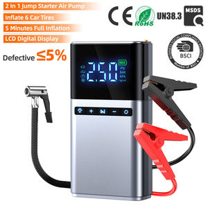 Hot Phụ Kiện Xe Hơi 6 trong 1 3000A LED hiển thị xách tay siêu tụ điện nhảy khởi động máy bơm không khí lốp <span class=keywords><strong>Inflator</strong></span> cho lốp xe - Product Image 1