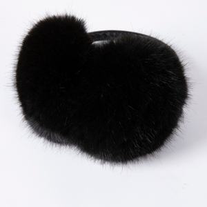 أغطية أذن شتوية دافئة للفتيات مصنوعة من الفرو الصناعي الناعم للاستخدام الخارجي - Product Image 3