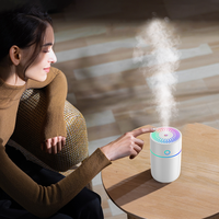 IMYCOO Humidificateur d'air portable à ultrasons RGB, mini humidificateur silencieux USB avec logo personnalisé, petit humidificateur à pulvérisation, vente chaude