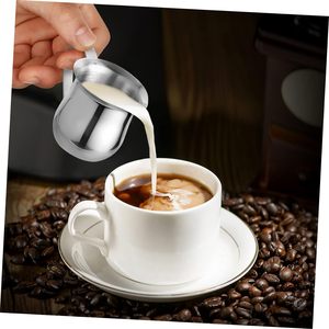 Outils de <span class=keywords><strong>Barista</strong></span> professionnels pichet à <span class=keywords><strong>lait</strong></span> Latte Art café pichet à <span class=keywords><strong>lait</strong></span> pichet pichet à <span class=keywords><strong>lait</strong></span> en acier inoxydable avec poignée - Product Image 2