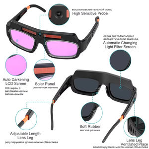 Lunettes de protection automatiques à obscurcissement progressif pour le soudage sportif et professionnel – Vente en gros - Product Image 5